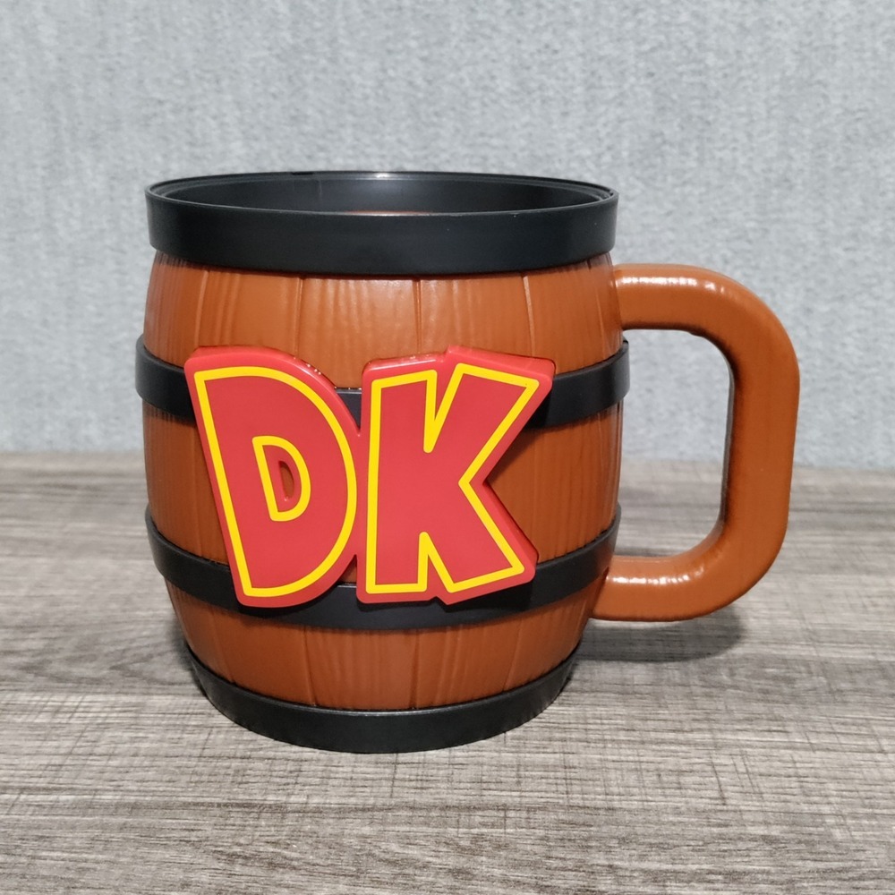 Universal Studios Epic Universe Super Nintendo World DK Donkey Kong Barrel Mug